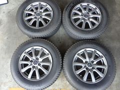 2310-340　Claire　アルミホイール＆スタッドレスタイヤ　165/80R14 91/90N LT　2020-21年　４本セット