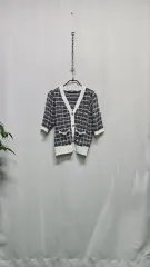 エコール・ド・パリ ニットカーディガン