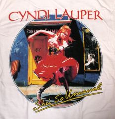 Cyndi Lauper シンディ・ローパー Ｔシャツ Mサイズ　日本武道館 Cyndi Lauper シンディ・ローパー Tシャツ Mサイズ 日本武道館