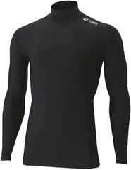 【新品】【Mサイズのみ】YONEX（ヨネックス）ユニセックス メンズ レディース ユニハイネック長袖シャツ ストレッチ フィット感 テニス バドミントン スポーツウェア フィットネスウェア アクティブウェア　ブラック STBF1018-007-M