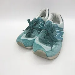 ◇ Θ NEW BALANCE ニューバランス カジュアル　定番モデル スニーカー サイズ23.5 ブルー系 レディース E  【1505130012422】