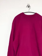 【FRUIT OF THE LOOM】90s USA製 ブランクスウェット L フルーツオブザルーム 無地 ラグラン ヴィンテージ 古着