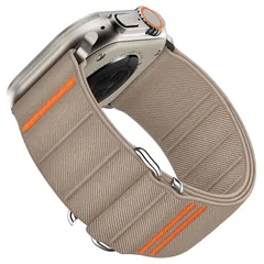 [Suitisbest] コンパチブル アップルウォッチ バンド ナイロン 49mm 46mm 45mm 44mm 42mm(Series 3 2 1) Apple Watch Ultra バンド スポーツ Apple Watch ベルト 通気 アルパイン