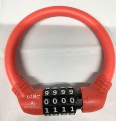 ROCKBROS(ロックブロス)  自転車用ダイヤルロック  鍵  ワイヤーロック ULAC  オレンジ