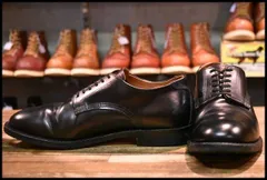 2024年最新】レッドウィング ミル ワン ブルーチャー オックスフォード REDWING 9087 Mil-1 Blucher Oxford  クラッシックドレス Black ブラック レッドウイング〔FL〕の人気アイテム - メルカリ