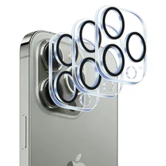 Wigsii 対応 iPhone 14 Pro Max 用 カメラフィルム 【3枚-日本AGC旭硝子素材製 】 iPhone 14 Pro/iPhone 14 Pro Max カメラ保護フィルム 硬度9H 耐衝撃 耐スクラッチ 透過率高 指紋防止
