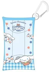 【中古】収納・携帯用アイテム 4.シナモロール マルチクリアケースSサイズ 「PEKO×サンリオキャラクターズ」