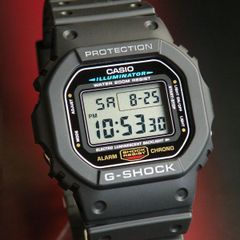 BOX訳あり カシオ Gショック DW-5600E-1V 海外モデル 腕時計