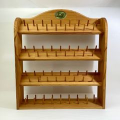 スプールスタンド　小　糸たて　ハンドメイド　69本収納