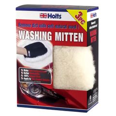 ★新品未開封　HOLTS 洗車用ムートンミトン 3個セット/自動車/洗車