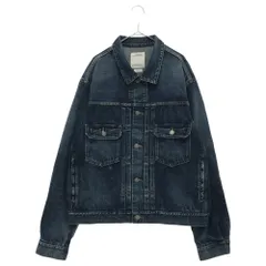VISVIM (ヴィスヴィム) 22AW SS 101 JKT DMGD-1001 ダメージ加工 デニムジャケット 0122205006003 インディゴのサムネイル