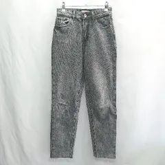 ◇ Θ ZARA ザラ デニムパンツ サイズ34 ブラック系 レディース E  【1412260042215】