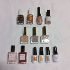 COLORCLUB、excel、マニキュリスト、ジーニッシュマニキュア、KOH、オサジ/マニキュアネイル13本セット　未使用品　AA173