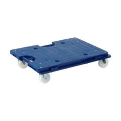 業務用中古】4台セット KAWAJUN ストッパー無し 4輪 リカーキャリア① 