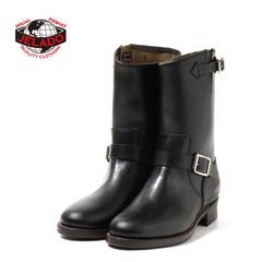 JELADO ジェラード 靴 エンジニアブーツ JELADO the BOOTED ENGINEER BOOT BLACK(茶芯) JB94901
