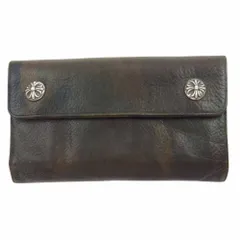 CHROME HEARTS クロムハーツ（原本無） ウォレット WAVE CROSS BALL CAMO クロスボールボタン ウェーブウォレット カモフラ 迷彩【中古】のサムネイル