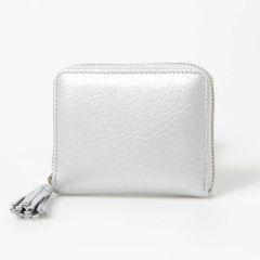 osoi ミニ財布 ポーチ シルバー リップパース コインケース - メルカリ