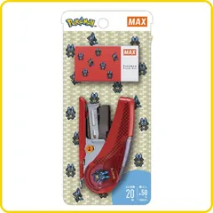 MAX マックス ホッチキス サクリ ポケモンデザインvol.2 ルカリオ レッド HD-10NLK/R  HD91812のサムネイル
