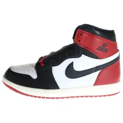 NIKE (ナイキ) AIR JORDAN 1 RETRO HIGH OG BLACK TOE REIMAGINED エアジョーダン レトロ ブラックトゥ リイマジンド ハイカットスニーカー US8.5/26.5cm DZ5485-106