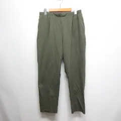 ユニクロ UNIQLO ウルトラストレッチ アクティブ エアリー テーパード パンツ XL カーキ
