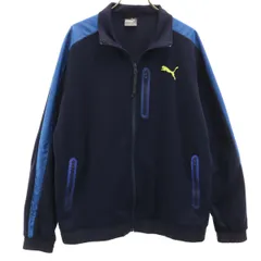 PUMA プーマ トラックジャケット O ネイビー メンズ 古着