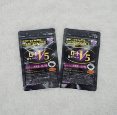 【賞味期限2027.08】『箱なしで配送』2点セット　ロートV5a 機能性表示食品  目のサプリメント  30粒　クリックポスト
