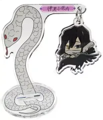 【中古】アクリルスタンド・アクリルパネル 伊黒小芭内 「鬼滅の刃 トレーディングゆらゆらアクリルスタンド 鎹鴉運ばれ隊士 第2弾」