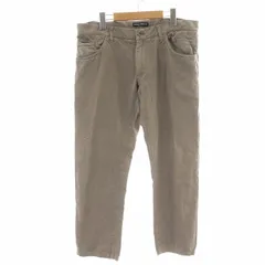 ドルチェ&ガッバーナ ドルガバ DOLCE&GABBANA チノパンツ ジップフライ 麻 リネン混 50 L 茶 ブラウン /NW8のサムネイル