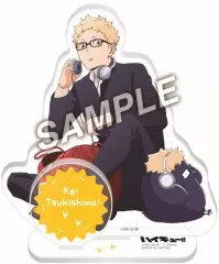 【中古】アクリルスタンド・アクリルパネル 月島蛍 playingマスコット アクリルスタンドプレート 「ハイキュー!!」