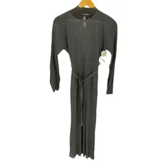 ミラオーウェン Mila Owen シアーラメベルテッドワンピース レディース 表記無 