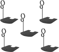 Chocople ポップスタンド リングスタンド プライスカード 5個セット ブラック(ブラック)