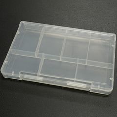 クリアケース 小物入れ 収納ケース プラスチック製 厚さ1cm 7分割