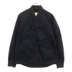 LACOSTE (ラコステ) フロントロゴ ナイロンブルゾンジップアップジャケット MA-1 ネイビーのサムネイル