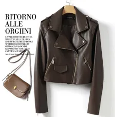 新品 限定レディース上質 本革↑ラムレザージャケット☆ラムレザーコート