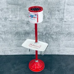 【希少品】Budweiser　ヴィンテージ灰皿　未使用品　アシストスタンド付き 2025年最新】Budweiser 置き型灰皿の人気アイテム - メルカリ
