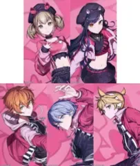 【中古】キャラカード 全5種セット オリジナルトレーディングカード 「CD プロジェクトセカイ カラフルステージ! feat. 初音ミク Vivid BAD SQUAD 3rd Single Beat Eater/Awake Now」 初回生産分限定封入特典