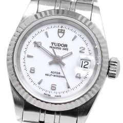 チュードル TUDOR 92414 プリンセス デイト Cal.2671 WGベゼル 自動巻き レディース保証書付き_831945