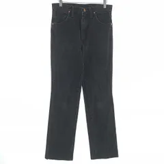 古着 90~00年代 ラングラー Wrangler ブラックデニム ストレートデニムパンツ メンズw30相当 ヴィンテージ/eaa403473