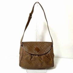 美品✨】ランセル ショルダー ロゴ メッシュ レザー ヴィンテージ 