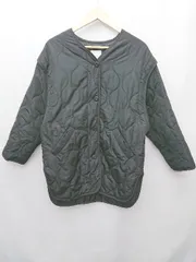 ◇ ⊇ BONLECILL ボンルシール キルティング 長袖 ブルゾン サイズF ブラック レディース P  【1411070010629】のサムネイル
