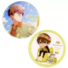 【中古】バッジ・ピンズ 桐嶋夏也 缶バッジセット(2個セット)  「Free! Series Wonderful Birthday party! 夏也」