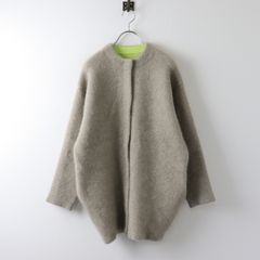 美品 2019SS マーガレットハウエル MARGARET HOWELL LINEN ニットカーディガン 2/ネイビー リネン  襟付き【2400013643986】 - メルカリ