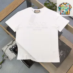 【今日WTO】GUCCI 2025 シンプル刺繍ロゴ T-DI37
