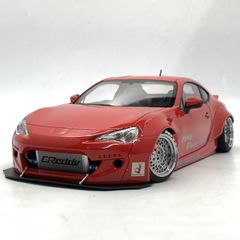 【中古】1/18 AUTOart ROCKET BUNNY 86(レッド/シルバーホイール)[10]