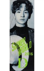 SHINee world2016 dddタオル ミンホ ジョンヒョン バラ売り可 - メルカリ