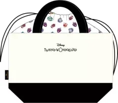 【中古】雑貨 ホワイト ミニトートバッグ 「ディズニー ツイステッドワンダーランド」
