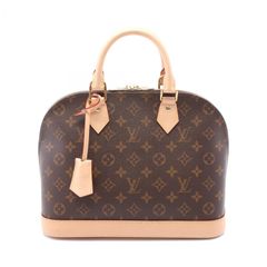ルイ・ヴィトン LOUIS VUITTON ハンドバッグ アルマ モノグラム M53151 PVCコーティングキャンバス レザー アルマPM レディース Used A