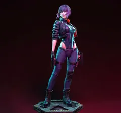 草薙素子1/4スケールフィギュア国内正規品未開封 草薙素子 攻殻機動隊 フィギュア withfans! 1/4スケール