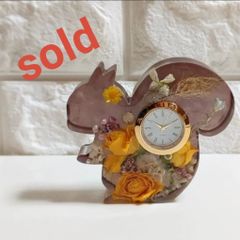 薔薇りすさんの置時計