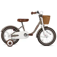 STITCH 子供用自転車 12、14、16、18インチ 前カゴ ベル 補助輪付き キッズバイク ジュニア用 バランス感覚 お祝い プレゼント ギフト かわいい 女の子 男の子 ブラウン ピンク レッド ランキング 人気 入学 誕生日 3 4 5 6 7
